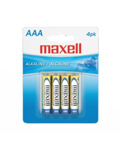 maxell 4pk AAA batteries